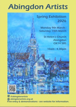 Abingdon Artists exhibition March 2026