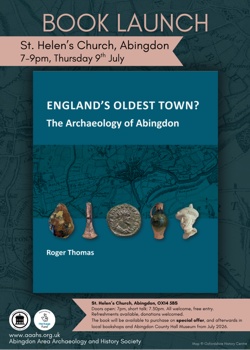 Abingdon History book launch 9th July