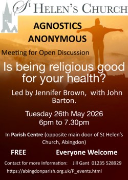 Agnostics Anonymous May 26th 2026