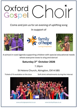 Oxford Gospel Choir  3rd Oct